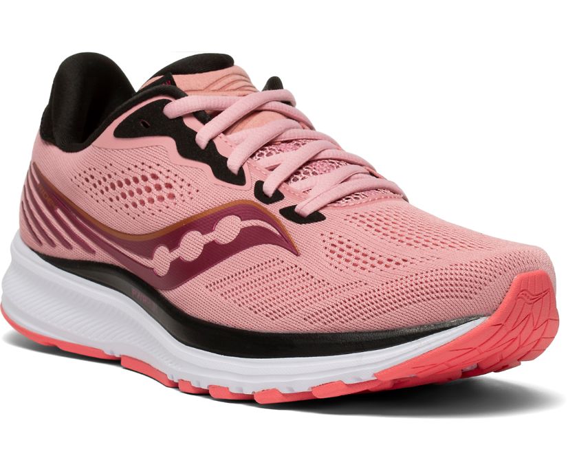 Saucony Ride 14 Women's Running Shoes Rose | Canada 197GSOL